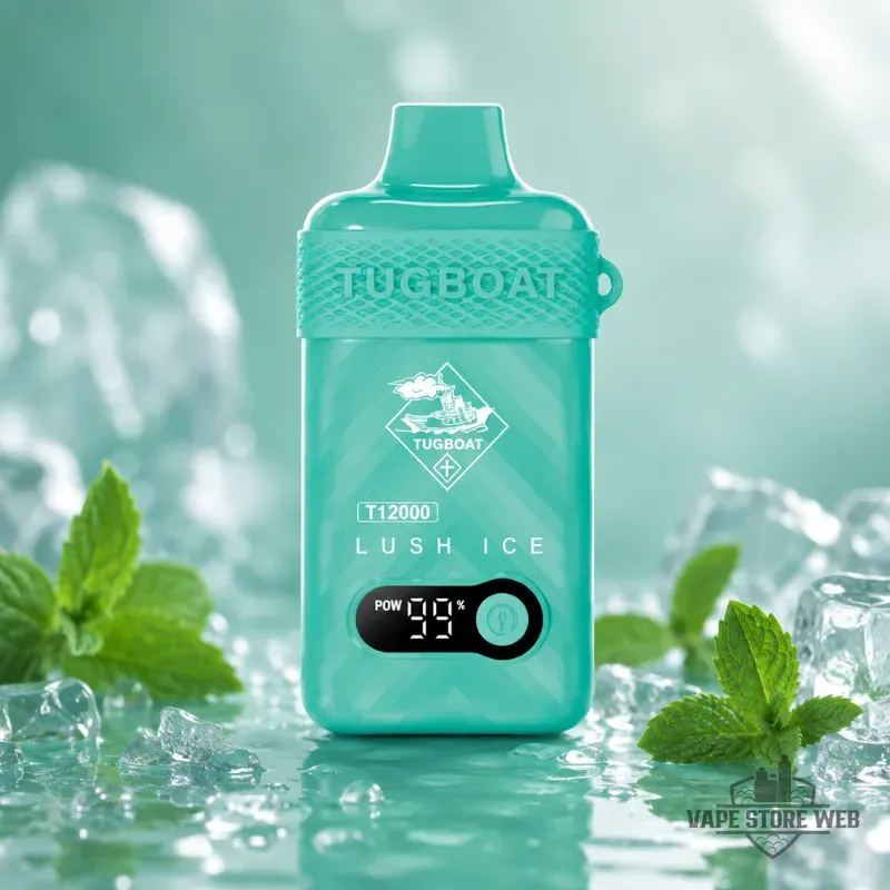 TUGBOAT T12000 Puffs Disposable Vape in Dubai 11 tugboat t12000 puffs disposable vape in dubai lush ice