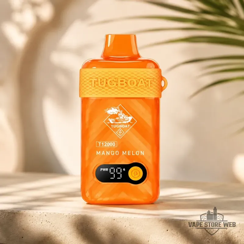 TUGBOAT T12000 Puffs Disposable Vape in Dubai 12 tugboat t12000 puffs disposable vape in dubai mango melon