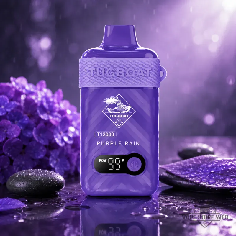 TUGBOAT T12000 Puffs Disposable Vape in Dubai 14 tugboat t12000 puffs disposable vape in dubai purple rain