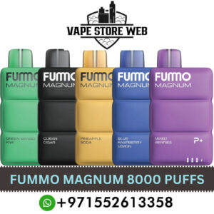 FUMMO Magnum 8000 Puffs 2% Disposable Vape In Dubai