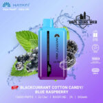 HAYATI Pro Ultra 15000 Puffs 20MG Disposable Vape Price in Dubai Blackcurrant Cotton Candy & Blue Raspberry