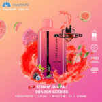 HAYATI Pro Ultra 15000 Puffs 20MG Disposable Vape Price in Dubai Straw Guava Dragon Berries