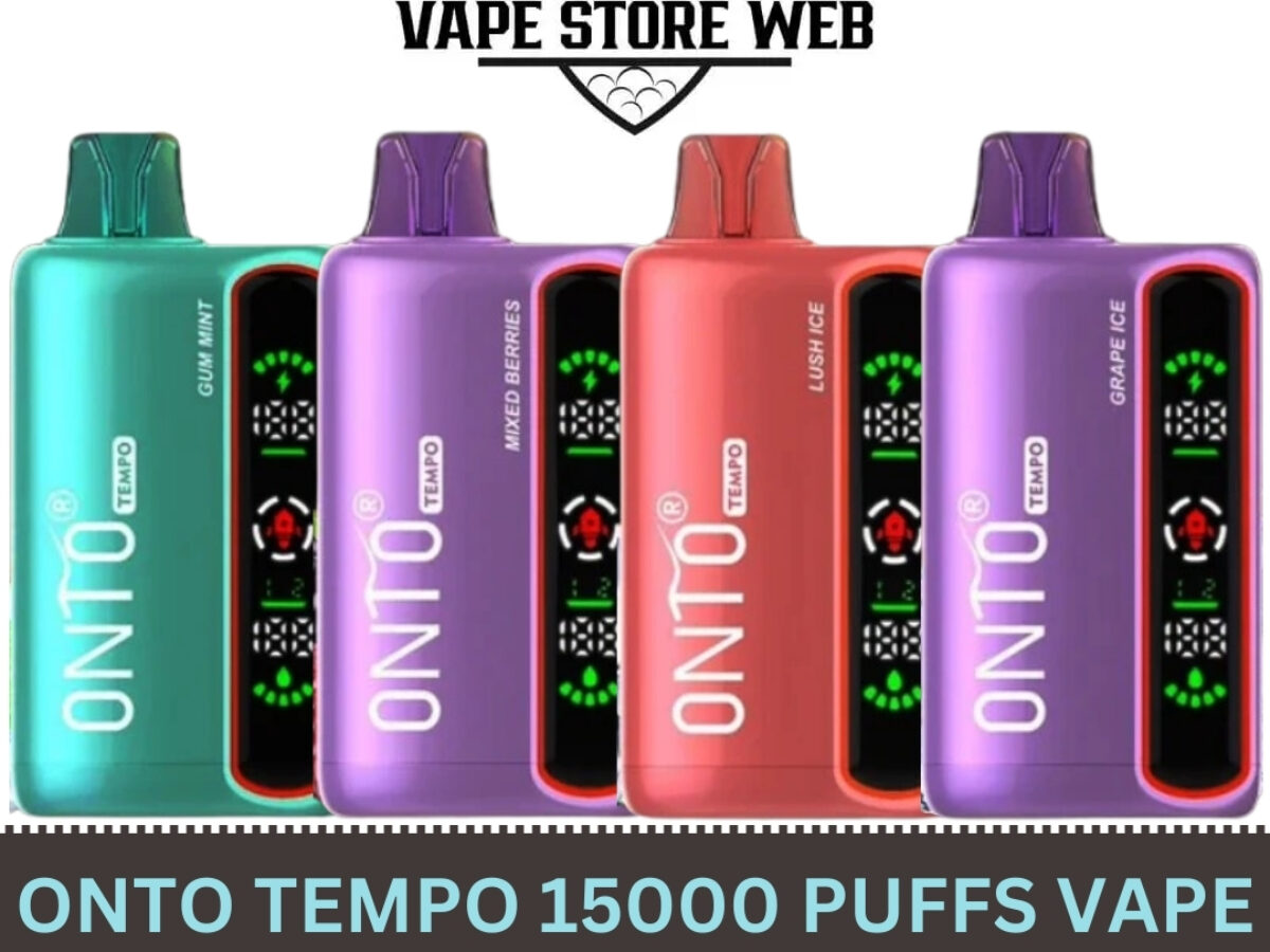 ONTO Tempo 15000 Puffs 50MG Disposable Vape Price in Dubai