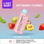 STRAWBERRY KIWI LOST MARY MT15000 Turbo 15000 Puffs 5% (50MG) Disposable Vape in Dubai