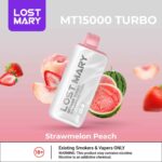 STRAWMELON PEACH LOST MARY MT15000 Turbo 15000 Puffs 5% (50MG) Disposable Vape in Dubai