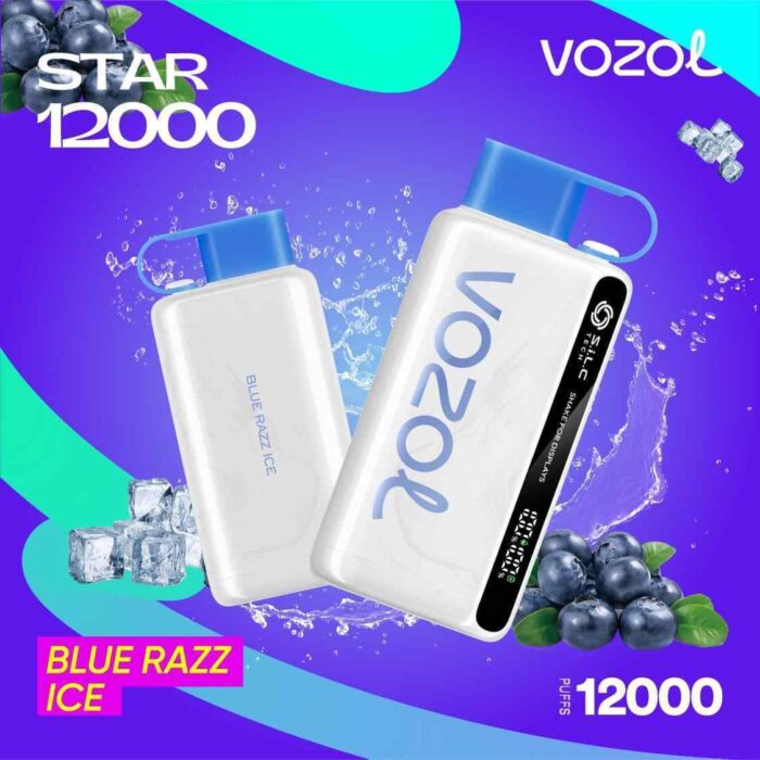 VOZOL START 12000 PUFFS BLUE RAZZ ICE