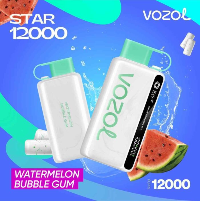 VOZOL START 12000 PUFFS WATERMELON BUBBLE GUM