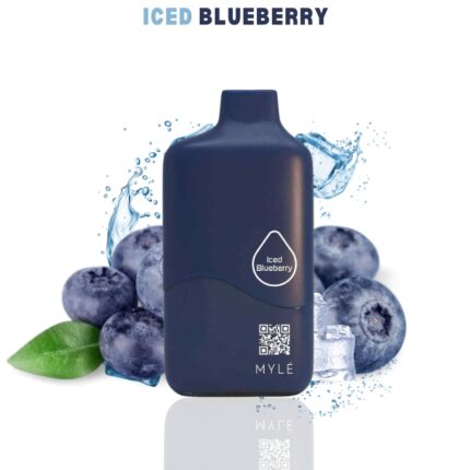 iced blueberry myle meta 9000 puffs