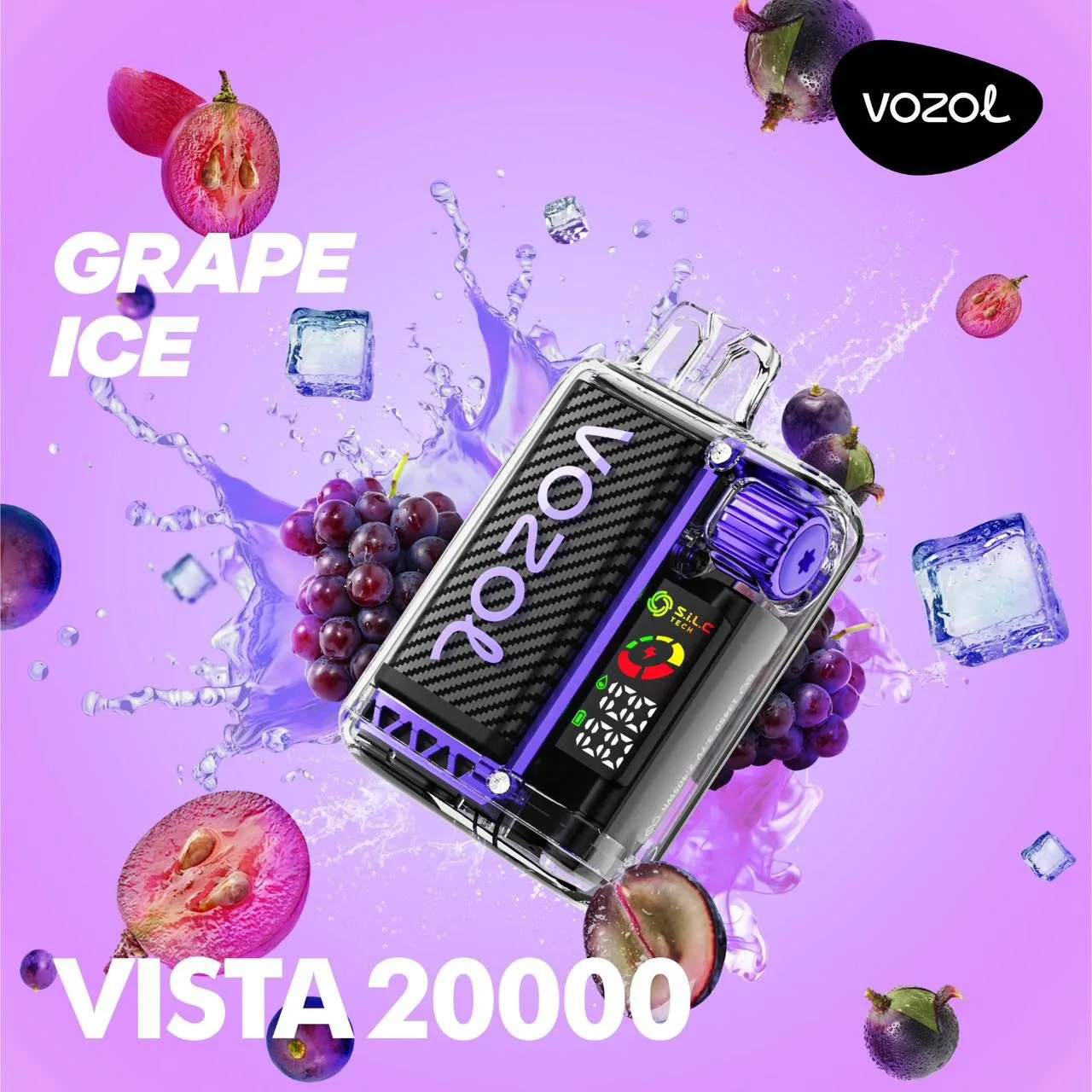 GRAPE ICE Vozol Vista 20000 Price In Dubai