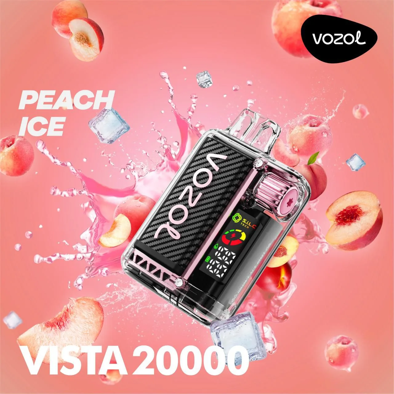PEACH ICE Vozol Vista 20000 Price In Dubai