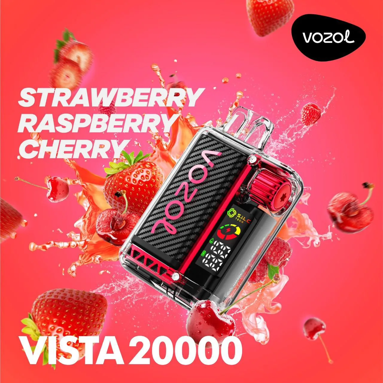 STRAWBERRY RASPBERRY CHERRY Vozol Vista 20000 Price In Dubai
