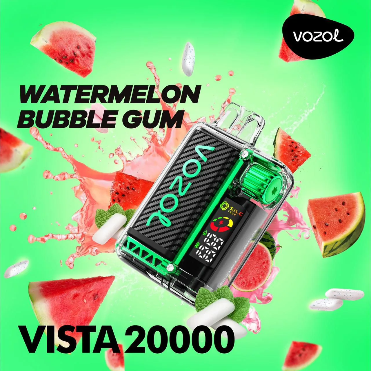 WATERMELON BUBBLE GUM Vozol Vista 20000 Price In Dubai