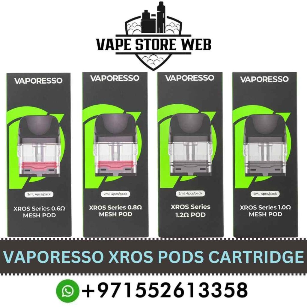 Vaporesso replacement pods and coils: XROS replacement pods MTL and DTL
