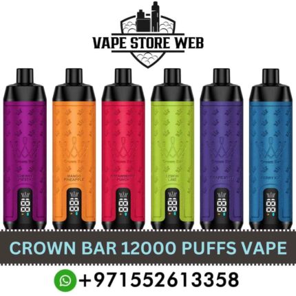 AL FAKHER Crown bar 12000 Puffs Disposable Vape in Dubai