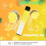 ELFBAR 2600 Puffs vape price Dubai PINEAPPLE ICE