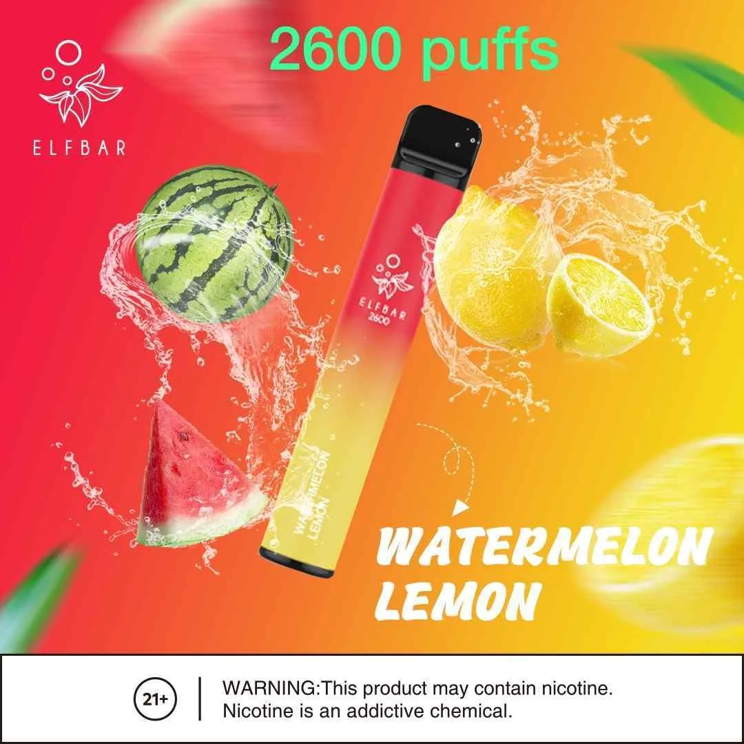 ELFBAR 2600 Puffs 20MG Disposable Vape Review – Best Choice!