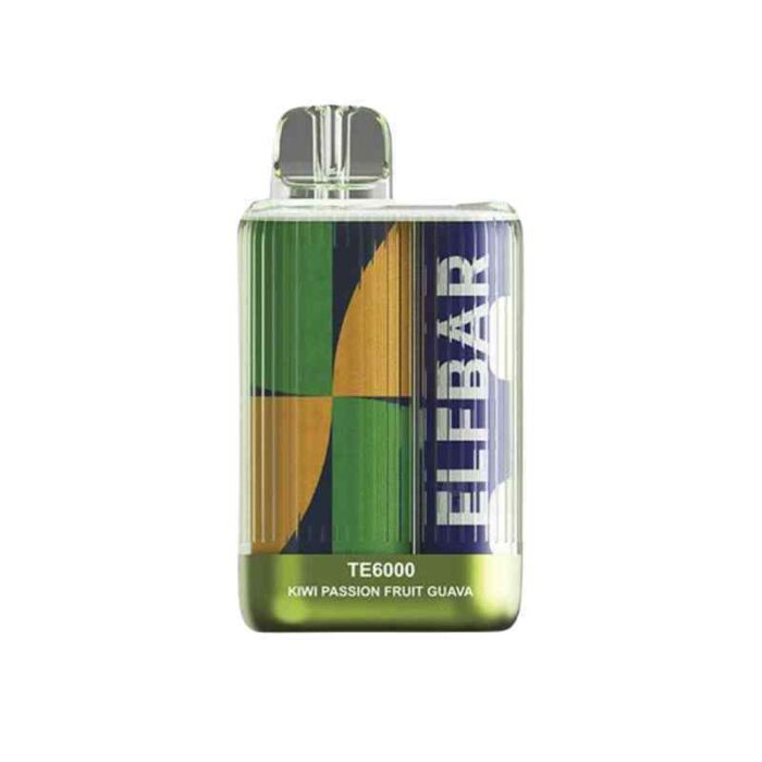 ELFBAR TE6000 Vape Price in Dubai KIWI PASSION FRUIT GUAVA