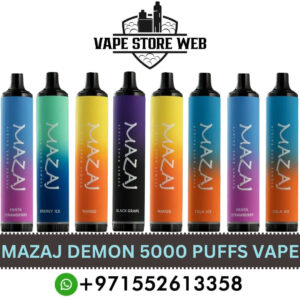 MAZAJ DEMON 5000 Puffs Price In Dubai