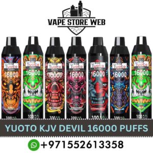 YUOTO KJV Devil 16000 Puffs Price In Dubai