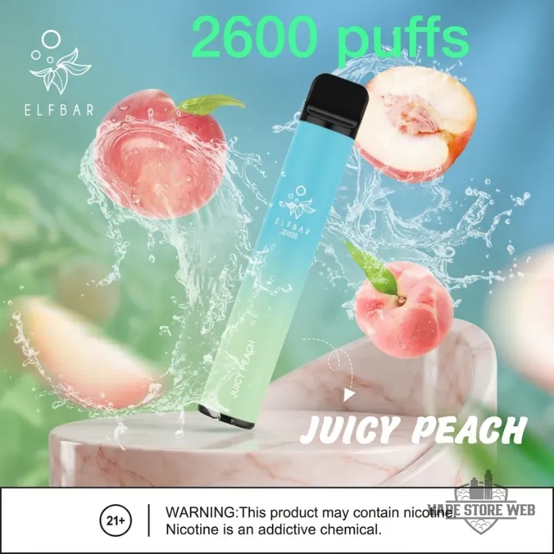 ELFBAR 2600 Puffs 20MG Disposable Vape in Dubai 7 elfbar 2600 puffs 20mg disposable vape in dubai juicy peach