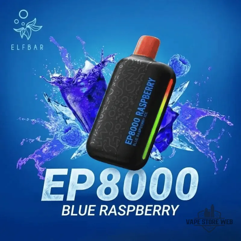ELFBAR EP8000 Puffs 20MG Disposable Vape in Dubai 5 elfbar ep8000 puffs 20mg disposable vape in dubai blue raspberry