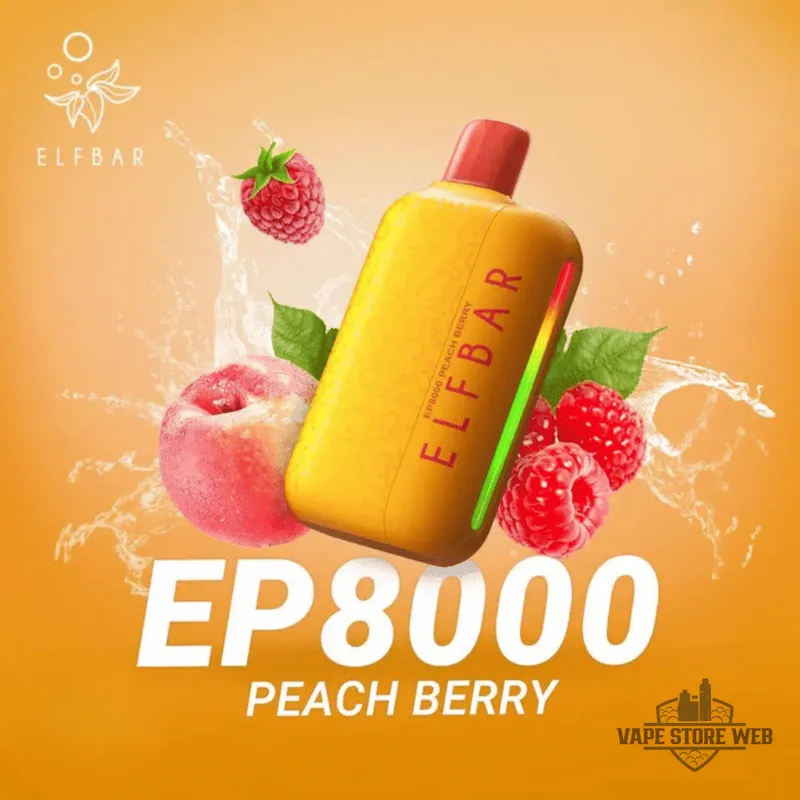 ELFBAR EP8000 Puffs 20MG Disposable Vape in Dubai 12 elfbar ep8000 puffs 20mg disposable vape in dubai peach berry