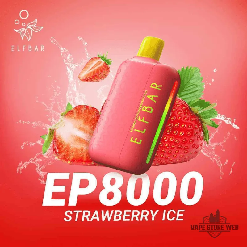 ELFBAR EP8000 Puffs 20MG Disposable Vape in Dubai 15 elfbar ep8000 puffs 20mg disposable vape in dubai strawberry ice