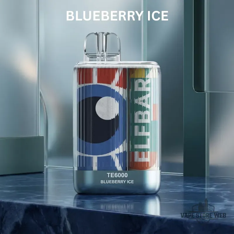 ELFBAR TE6000 Disposable 6000 Puffs 50MG US Version Vape in Dubai 5 elfbar te6000 disposable 6000 puffs 50mg us version vape in dubai blueberry ice