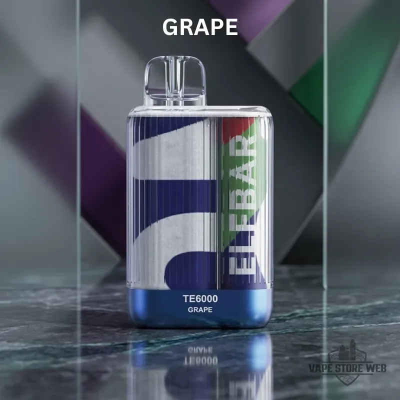 ELFBAR TE6000 Disposable 6000 Puffs 50MG US Version Vape in Dubai 8 elfbar te6000 disposable 6000 puffs 50mg us version vape in dubai grape