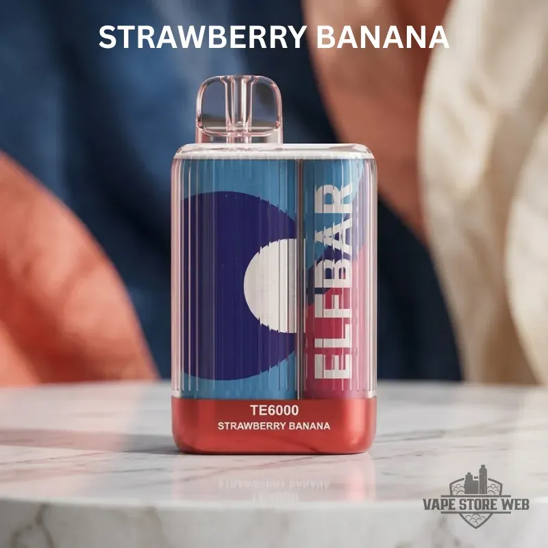 ELFBAR TE6000 Disposable 6000 Puffs 50MG US Version Vape in Dubai 11 elfbar te6000 disposable 6000 puffs 50mg us version vape in dubai strawberry banana