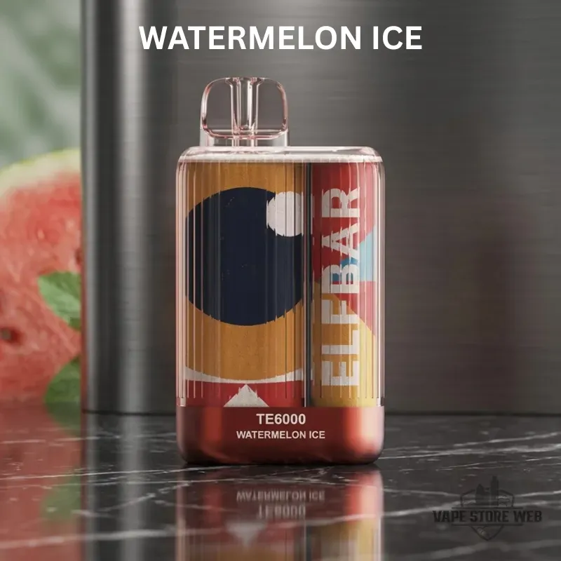 ELFBAR TE6000 Disposable 6000 Puffs 50MG US Version Vape in Dubai 3 elfbar te6000 disposable 6000 puffs 50mg us version vape in dubai watermelon ice