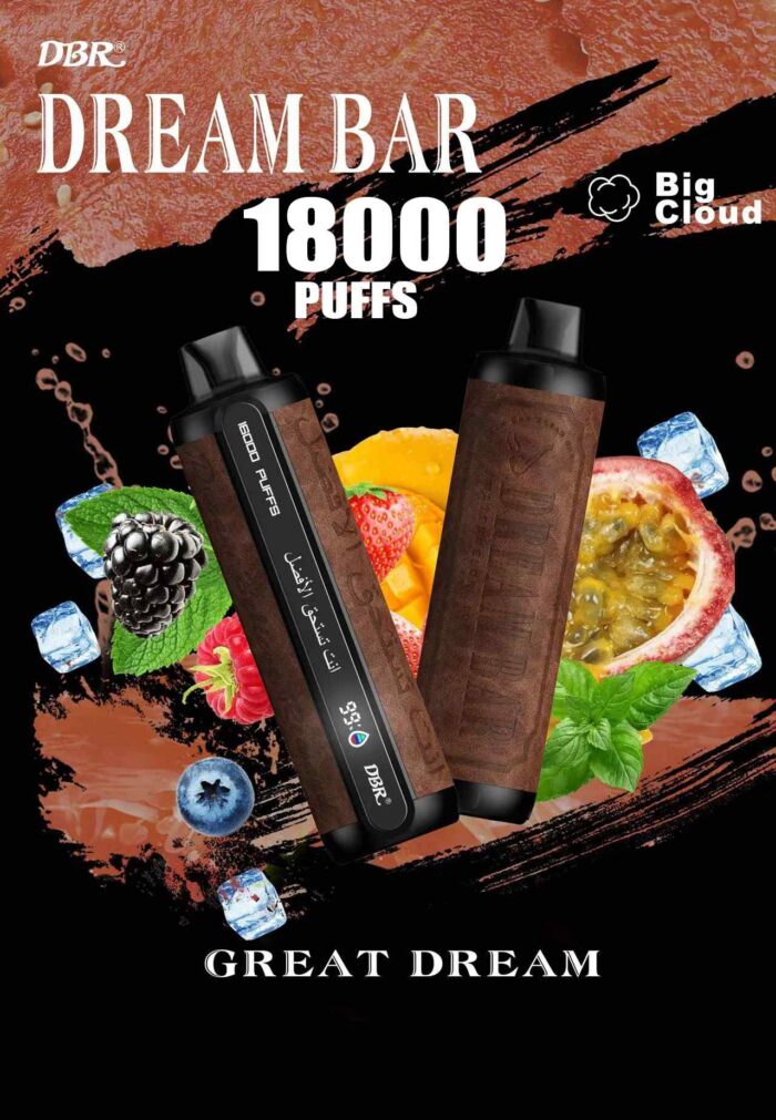 DBR Dream Bar 18000 Puffs Price in Dubai GREAT DREAM