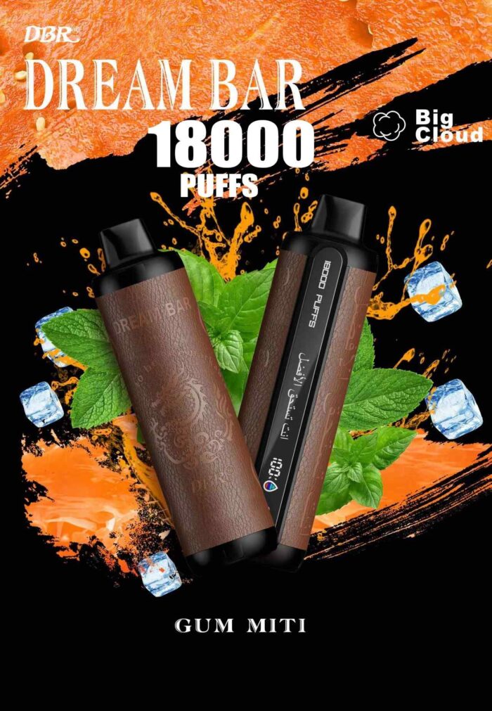 DBR Dream Bar 18000 Puffs Price in Dubai GUM MINT