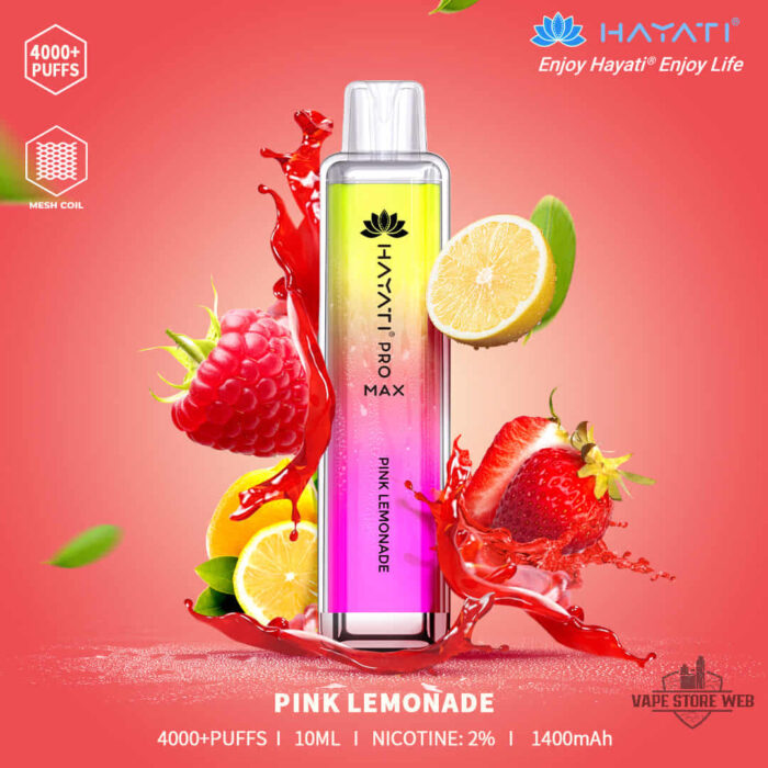 HAYATI PRO MAX 4000 PINK LEMONADE