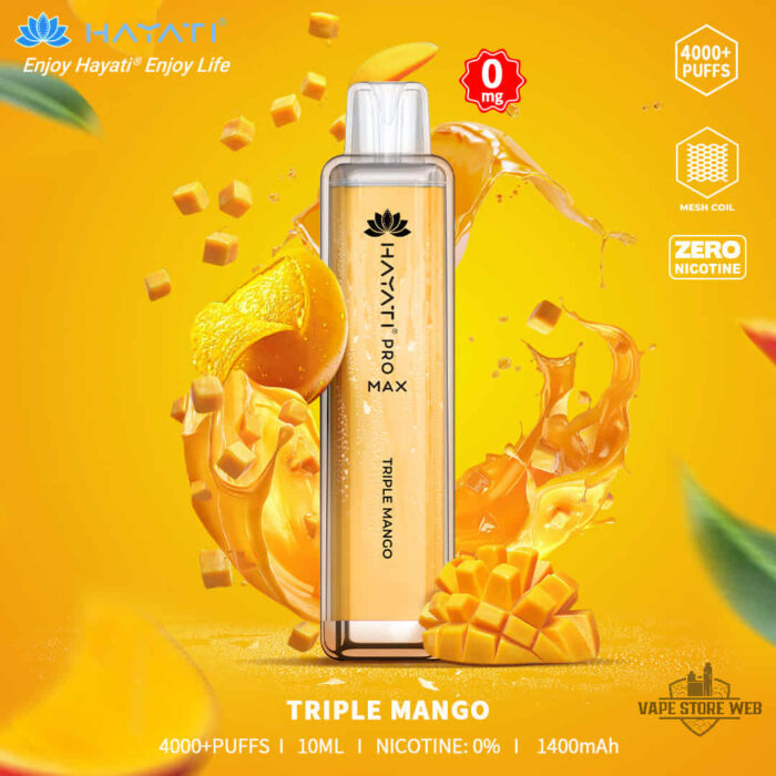 HAYATI PRO MAX 4000 TRIPPLE MANGO