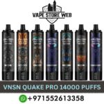 VNSN Quake Pro 14000 Puffs Price in Dubai