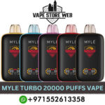 MYLE TURBO 20000 Puffs Price in Dubai