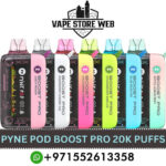 PYNE POD BOOST PRO 20000 Puffs Price in Dubai