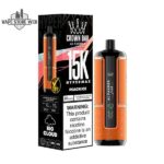 AL FAKHER Crown Bar Hypermax 15000 Puffs Disposable Vape_Peach_Ice