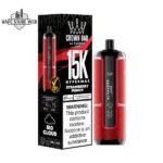 AL FAKHER Crown Bar Hypermax 15000 Puffs Disposable Vape_Strawberry_Punch