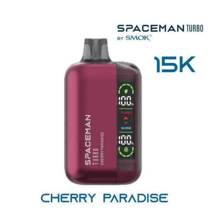 CHERRY PARADISE smoke spaceman turbo 15000 puffs in dubai