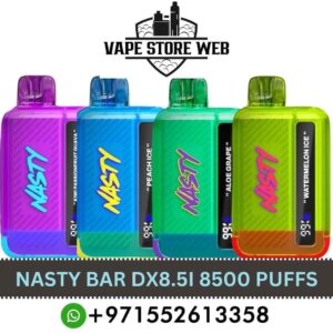 NASTY BAR DX8.5i 8500 Puffs 20MG Disposable Vape In Dubai