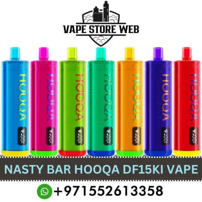 NASTY BAR Hooqa DF15Ki 15000 Puffs Disposable Vape in Dubai