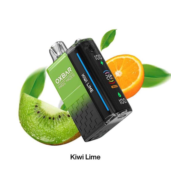 OXBAR Magic Maze 2 30000 Puffs 50MG Nicotine Disposable Vape in Dubai - KIWI LIME