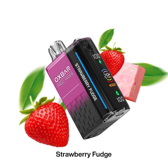 OXBAR Magic Maze 2 30000 Puffs 50MG Nicotine Disposable Vape in Dubai - STRAWBERRY FUDGE