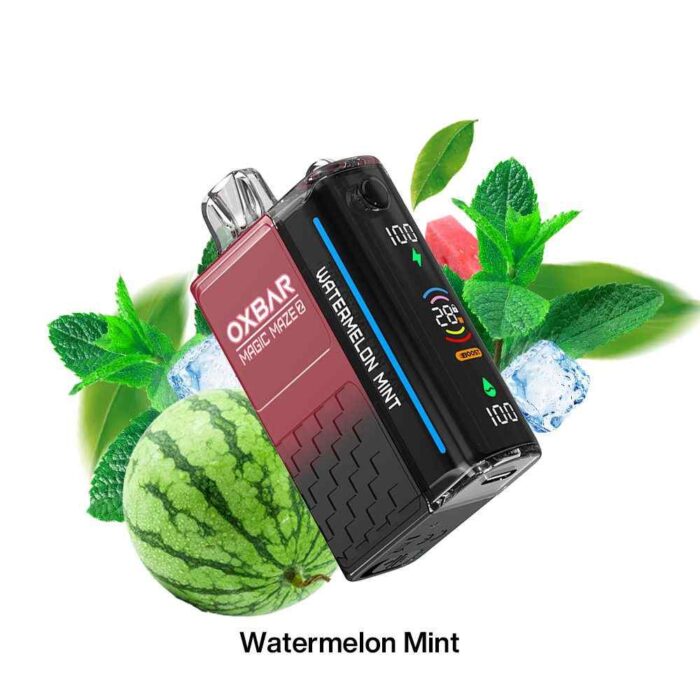 OXBAR Magic Maze 2 30000 Puffs 50MG Nicotine Disposable Vape in Dubai - WATERMELON MINT