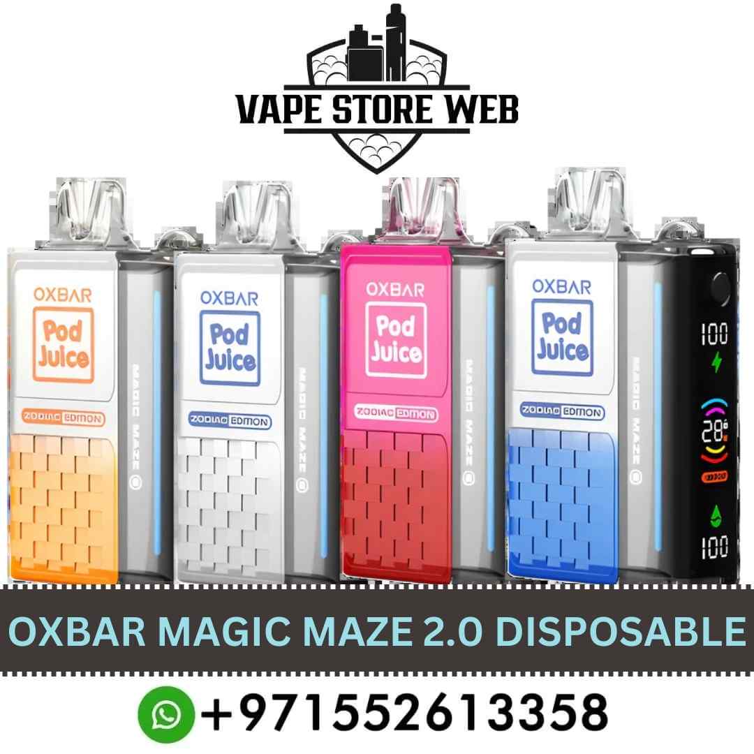 OXBAR Magic Maze 2.0 30000 Puffs 50 MG Nicotine Disposable Vape in Dubai