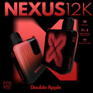 POD SALT Nexus 12000 Puffs Price In Dubai DOUBLE APPLE