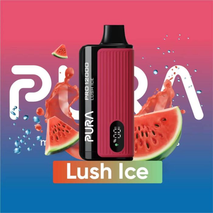 PURA PRO 12000 Puffs Price in Dubai Lush Ice