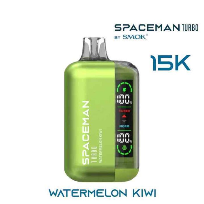 WATERMELON KIWI smoke spaceman turbo 15000 puffs in dubai